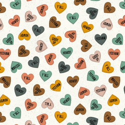 Howdy Hearts in Bone