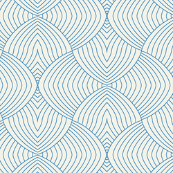 Eileen in Blue on Cream