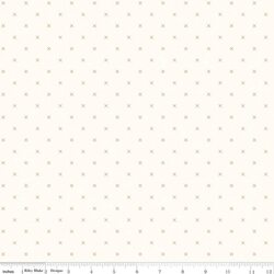 Bee Cross Stitch in Pumpkin on Cloud