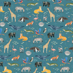 Animals in Dark Sky