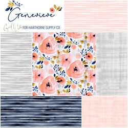 Genevieve Fat Quarter Bundle Small Scale