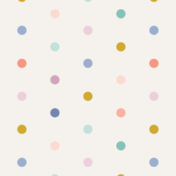 Polka Dots in Sherbet