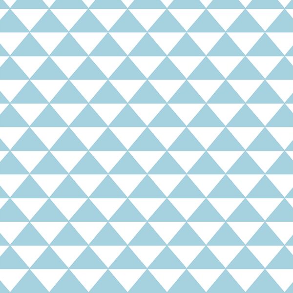 Triangle Mosaic in Robins Egg