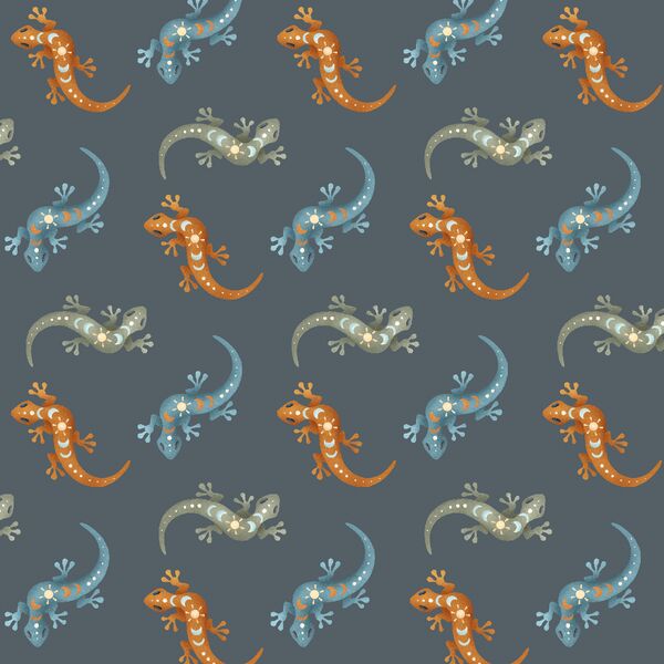 Lizards in Deep Sea