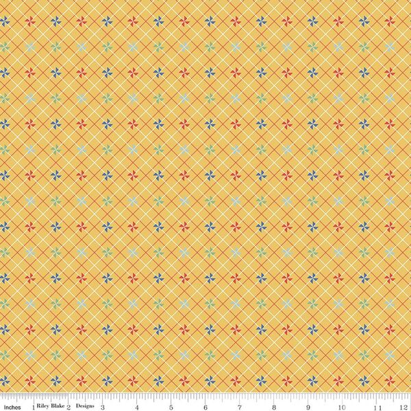 Pinwheels in Yellow