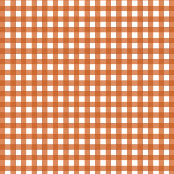 Gingham in Carrot