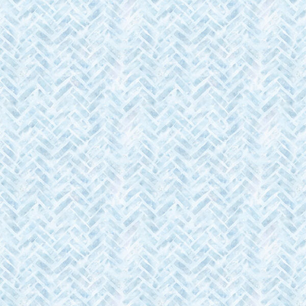 Herringbone Tiles in Blue