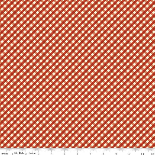 Gingham in Red