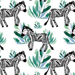 A Zebra Oasis in Jungle