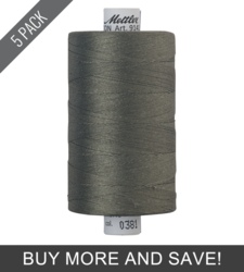 Sage (9141-0381) - Silk Finish Cotton 40wt - 1094 Yards (5 Pack)
