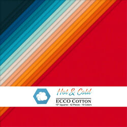 Ecco Cotton 10" Square Pack in Hot and Cold