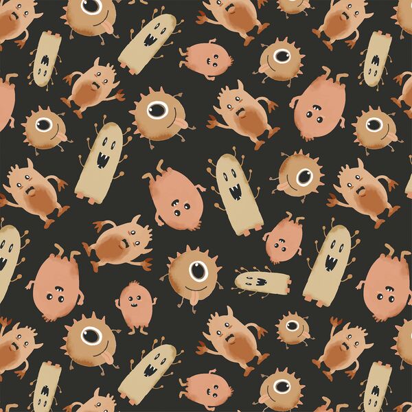 Monster Babies in Autumn Night