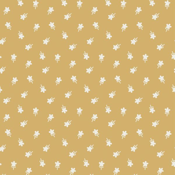 Scattered Blooms in Daisy Yellow