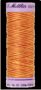 Falling Leaves (9075-9858) - Silk Finish Cotton Multi 50wt - 109 Yards