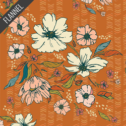 Olden Bouquets Flannel in Gloria