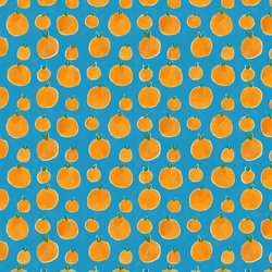 Oranges in Blue