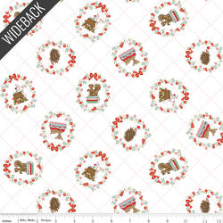 Tossed Animals Wideback in White