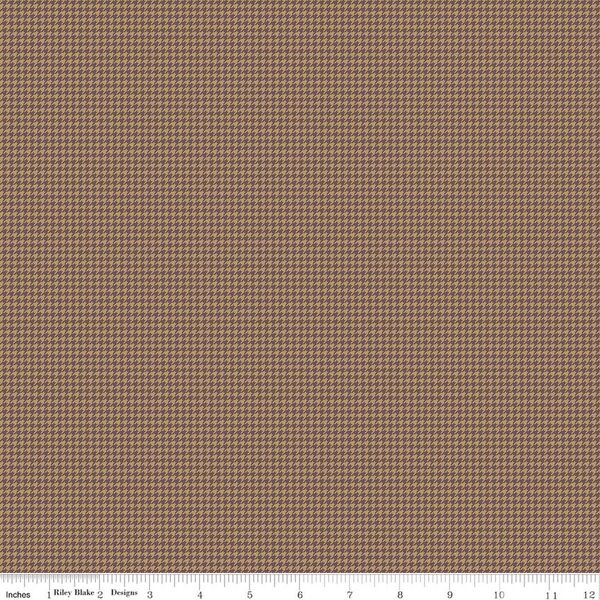 Houndstooth in Tea Dye