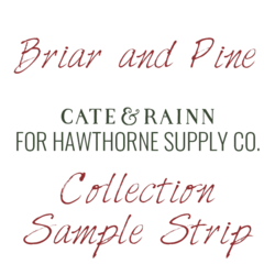 Briar and Pine Sample Strip