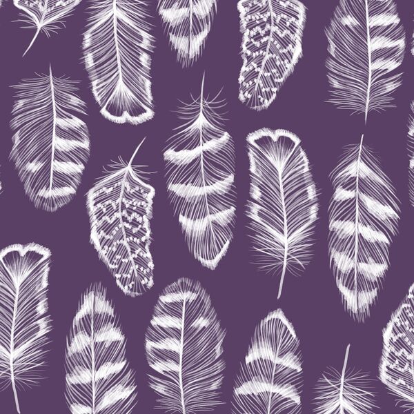 Plume in Aubergine