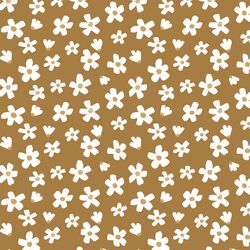 Large Daisy Garden in Burnt Toffee