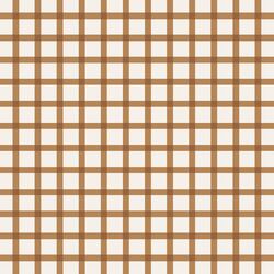 Skinny Gingham in Caramel
