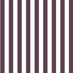 Candy Stripe in Raisin