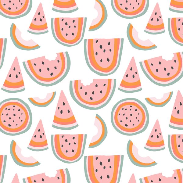 Little Rainbow Melon in White