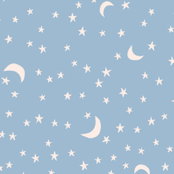 Moonlit Night in Blue