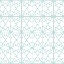 Terrarium in Glacier Blue on White