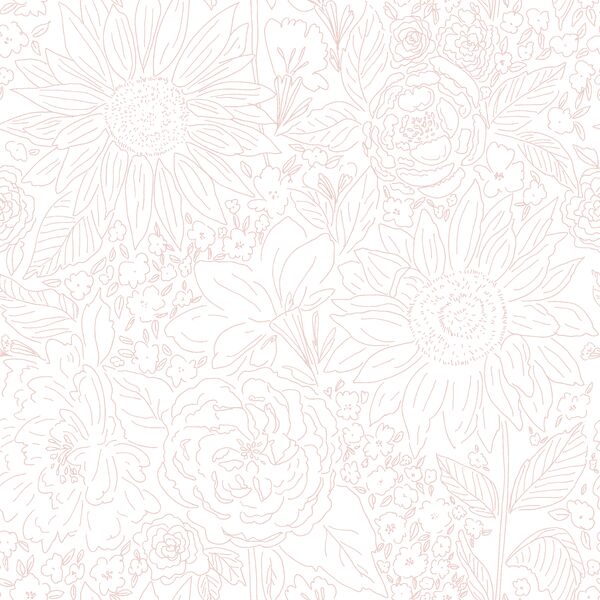 Paperie in Liberty Pink on White