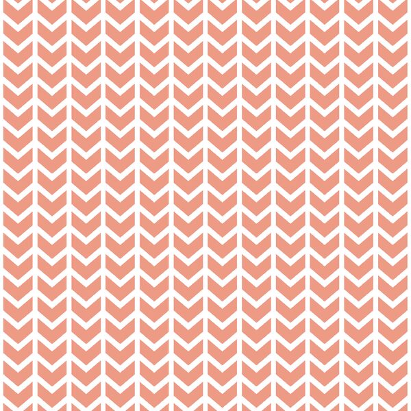 Broken Chevron in Grapefruit