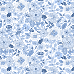 Dawn Garden in Sky Blue