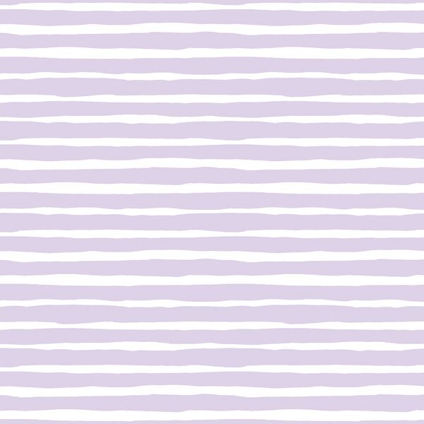 Watercolor Stripes in Lilac