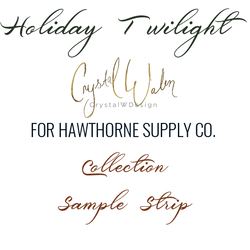 Holiday Twilight Sample Strip