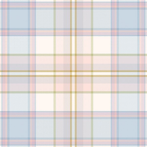 Spring Plaid in Meadow
