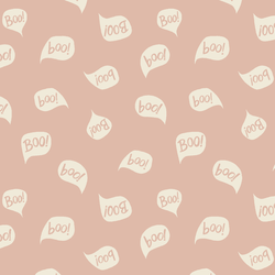 Haunted Words in Pink