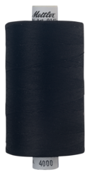 Black (9141-4000) - Silk Finish Cotton 40wt - 1094 Yards