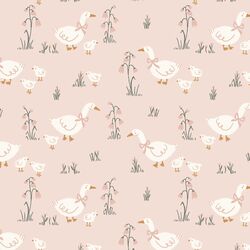 Flock in Sweet Pink