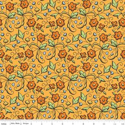 Fall Floral in Orange