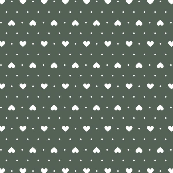 Heart Dots in Leaf