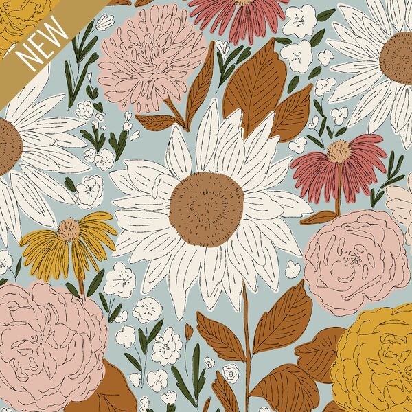 Big Juliet Florals in Skye