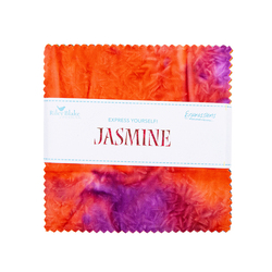 Expressions Batiks Express Yourself! 5" Square Pack in Jasmine