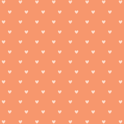 Tiny Hearts in Coral