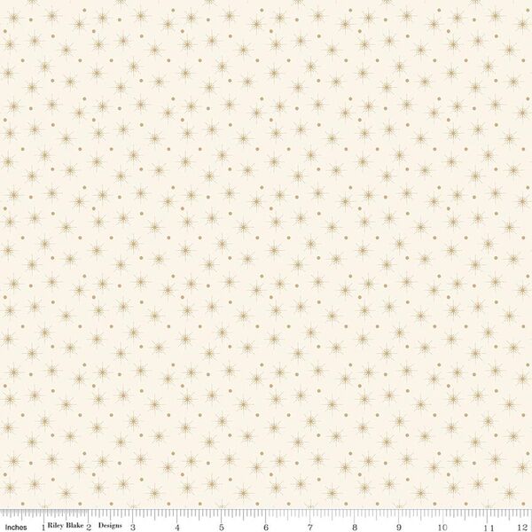 Christmas Lights in Cream