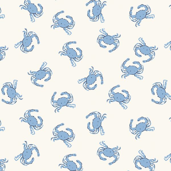 Crabs in Airy Blue