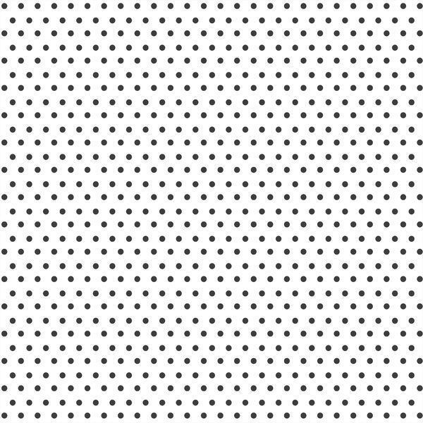 Winter Dot in Onyx on White