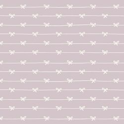 Ribbon Bow Stripe in Light Lavender