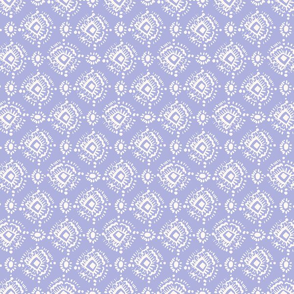 Ikat in Periwinkle