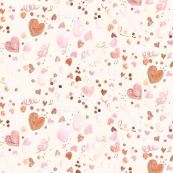 Little Festive Hearts in Blushing